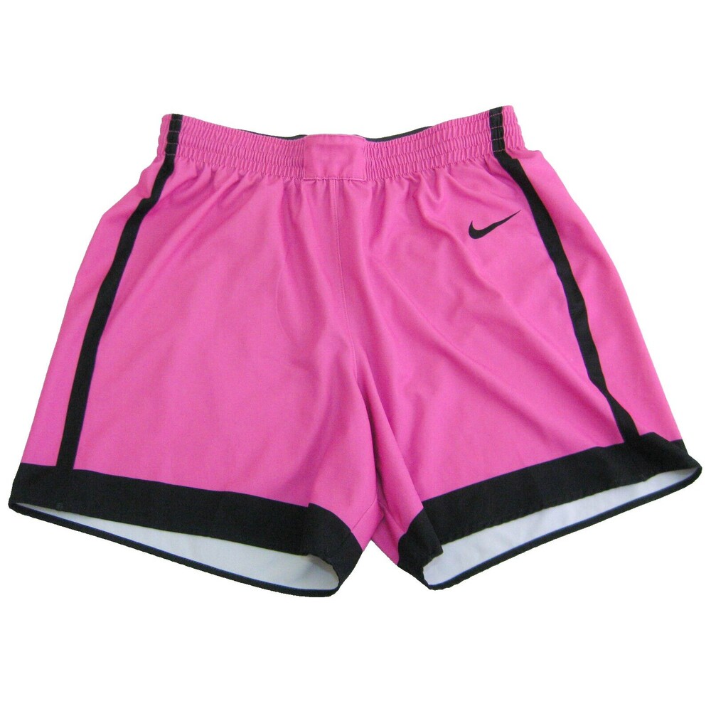 NIKE Women's (Size XL) Pink Athletic Running Shorts Drawstring inside Fitness